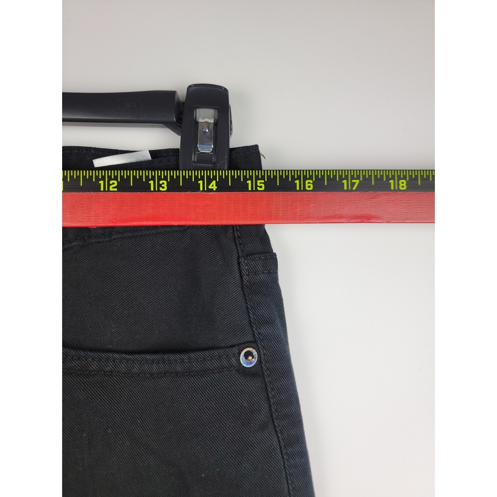 American Eagle Mens Slim Straight Black Jeans 28x30 Stretch Denim Pants 120605U9 - Picture 3 of 15